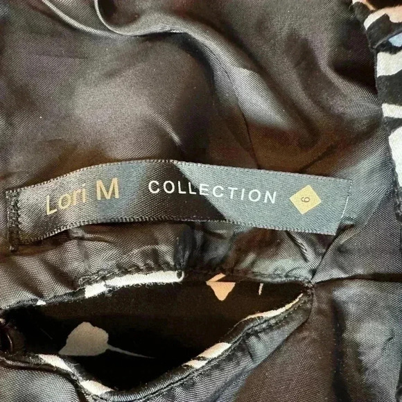 Lori M.  Black and white pencil Dress. Size 6 - Picture 3 of 5